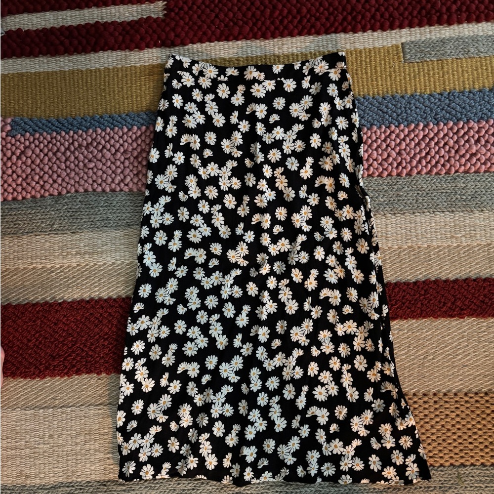 Reformation midi skirt
